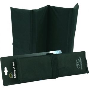 Highlander Tapis siège pliant Noir