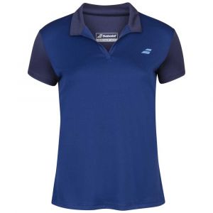 Babolat Play Polo Filles - Bleu Foncé, Bleu