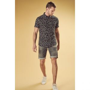 Le Temps des Cerises Bermuda Jogg If gris délavé