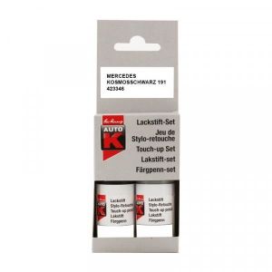 Stylo De Retouche Et Vernis Pour Carrosserie - Mercedes - 191 Kosmosschwarz
