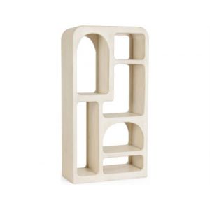 Image de BIZZOTTO SALON Biblioth&egrave;que Biblioth&egrave;que Cairo 6P coloris Bois