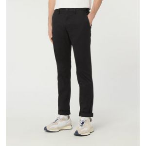 Tommy Hilfiger Pantalon chino slim Bleecker 1985 en coton pima biologique Noir - Couleur Noir - Taille L