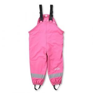 Sterntaler Pantalon de Pluie doubl&eacute; Course, Rose, 116 cm Unisex Kids