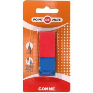 Gomme Bicolore Papeterie Fourniture Scolaire