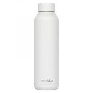 Quokka Bouteille isotherme en acier inoxydable blanc massif 630 ml