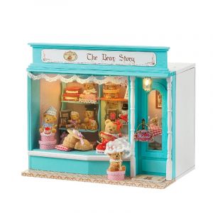 Dam Boutique l'histoire de l'ours. Maquette 3d .