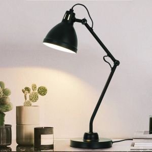 Sampa Lampe design Carmen en métal noir compatible LED