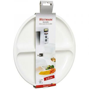 Westmark Mikrowellen-Menüteller Ø25cm