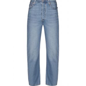 Levi's Straight Ankle IND Jeans, Ribcage Z0569 Light Indigo Worn in, 31W / 27L Femme