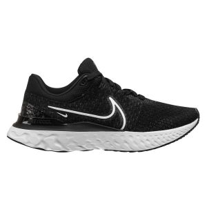 Nike Chaussures De Running React Infinity Run Fk 3 - Noir/blanc Femme, pointure 37&frac12; - Noir - Taille 37&frac12;