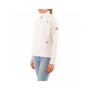 Geographical Norway Veste polaire zipp&eacute;e UPALINE LADY - Femme - Blanc - Sports dhiver - Respirant