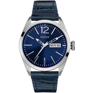 Image de Guess W0658G - Montre pour homme avec bracelet en cuir