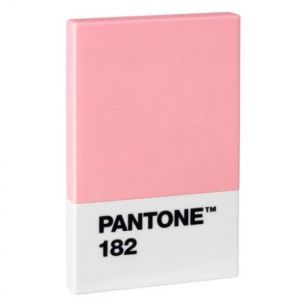 Pantone Titulaire de la carte 9,5 cm rose/blanc