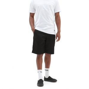 Image de Vans Short Authentic Chino Relaxed (black) Homme Noir, Taille 34