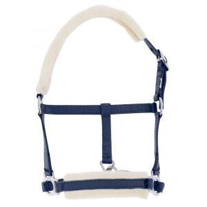 Riding World Licol pour poulain foal en mouton synthétique