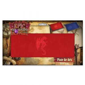 Jeux de société couloir de Dés en cuir et velours Epic Forge