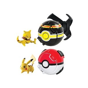 Tomy Pok&eacute;mon - Coffret Throw 'n' Pop Pok&eacute; Ball Ultime Combat