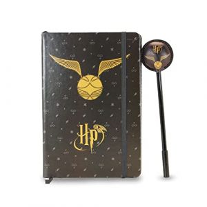 Karactermania Harry Potter Wings-Coffret Cadeau avec Journal et Stylo à Bille Fashion, Noir 02813