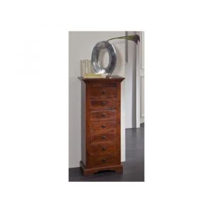 Commode 47x43 Acacia laqué Nougat oxford 523 - marron