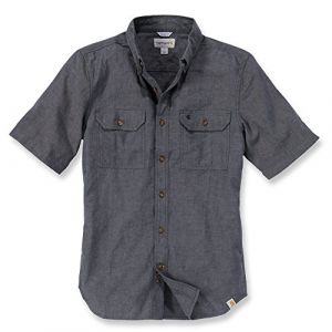 Carhartt Fort Solid Chemise à manches courtes Gris XXL