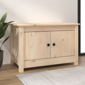 VidaXL Armoire à chaussures 70x38x45,5 cm Bois de pin massif
