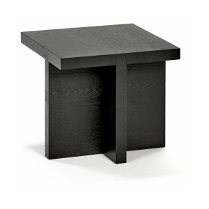 Serax Table d'appoint carrée en chêne noire 45 x 45 cm Rudolph