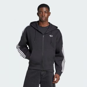 Adidas Originals Adicolor Spacer Oversized Hoodie, Black - Taille S