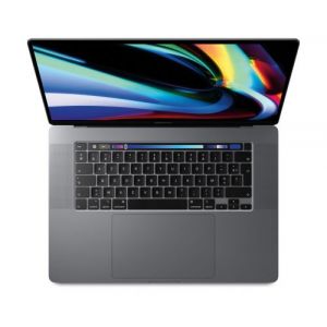 Apple MacBook Pro Touch Bar 16" Retina Intel Core i9 8 coeurs de 9ème génération à 2.3 GHz 64 Go RAM 1To Go SSD Radeon Pro 5500M 8Go Gris Sidéral Sur-mesure