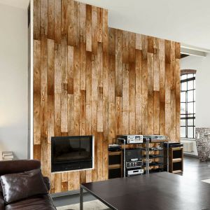 Artgeist Papier Peint "Russet Floor" 50x1000cm