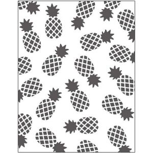 Creotime Matrice d'embossage - Petits ananas - 11 x 14 cm