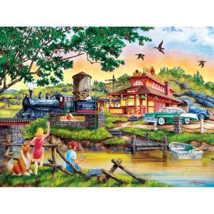 Master pieces Puzzle 550 pièces : Escapades champêtres - Apple Express