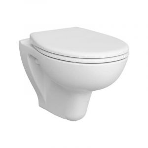 vitra Pack WC suspendue S20 Round sans bride abattant standard - 7644B003-6079