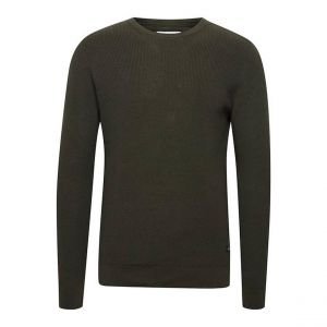 Blend Pull gris en coton pour homme
