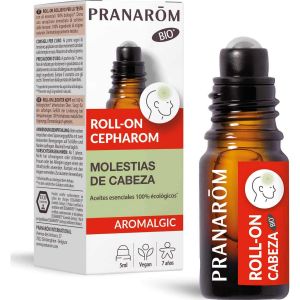 Herbalgem Pranarom Roll On Cepharom Head Tension Aromalgic 5 Ml