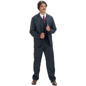 Image de Ruedelafete Costume Gomez &agrave; rayures dans Mercredi &copy;, adulte M