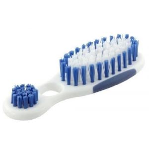 Image de Fackelmann Sweany brosse à ongles blanc bleu 12 x 4 x 2,5 cm 63870