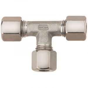Gok Raccord filet&eacute; en t diff&eacute;rentes tailles 10 x 10 x 10