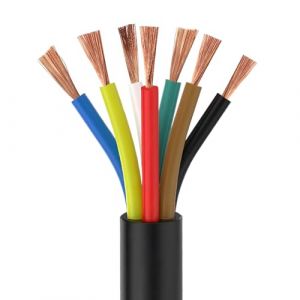 C&acirc;ble de Remorque Faisceau 7 Broches 20M 05 mm&sup2; Noir Flexible