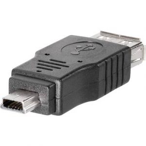 Bkl electronic Adaptateur USB 2.0 type A femelle vers Mini B USB mâle 10120275 1 pc(s)