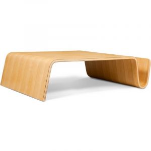 Image de Privatefloor Table Basse Porte Magazines Aurora - Grande- Bois Bois Naturel