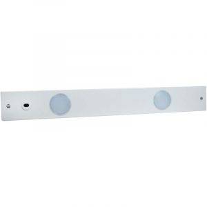 Image de Tibelec Campona bandeau led argent avec interrupteur ifr 7W long. 550mm