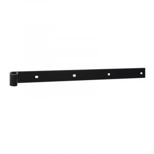 Torbel Penture droite fer plat noir cataphorèse 40x5x800mm trou carré 6,5mm diamètre 14mm - 114J804