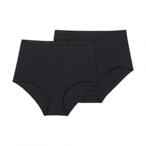 PLAYTEX Femme Maxi Brief Couche De Base Infrieure, Noir, S EU