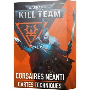Games Workshop Jeux de soci&eacute;t&eacute; Warhammer 40k - Kill Team Datacards Corsaires Neantis (Fr)