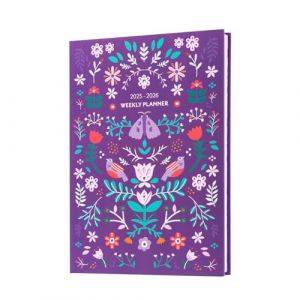 Grupo erik Agenda scolaire A5 avec couverture rigide et 240 pages personnalisées