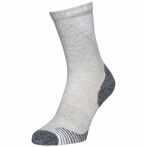 Odlo Active Warm Running Socks Crew, gris EU 42-44 Chaussettes running hiver