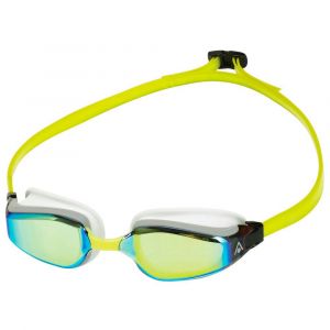 Aquasphere Lunettes de bain aqua sphere fastlane a blanc jaune