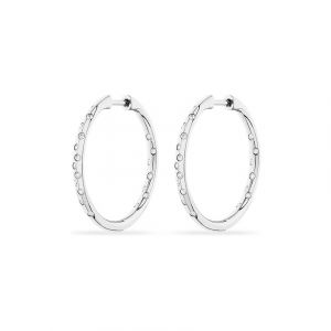 CHRIST Boucles d'oreilles 88581156 585 Or blanc