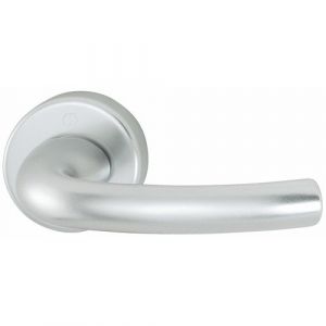 Hoppe Béquilles doubles Tokyo sur rosaces, ton inox