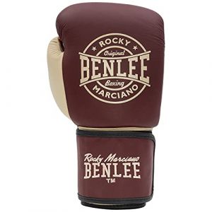 Benlee Wakefield Gants de boxe en cuir Wakefield Couleur : vin Taille : 35 ml